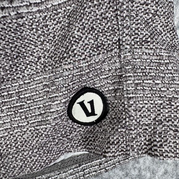 Vuori Kore Shorts Mens Medium Gray Performance Drawstring Lined Athletic Stretch - Picture 2 of 12